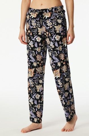 Mix & Relax - donji dio pidžame s cvjetnim uzorkom