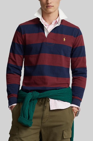 Kultna rugby polo majica dugih rukava