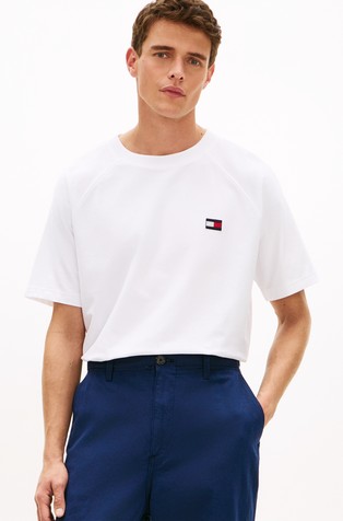 Relaxed fit majica kratkih rukava od pamučnog jerseya