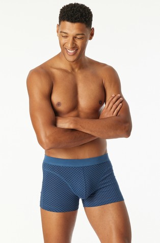 Comfort Fit - bokserice od rastezljivog organskog pamuka s uzorkom