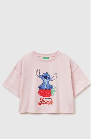 Boxy fit t-shirt ©Disney Lilo & Stitch