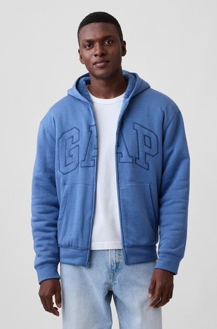 Gap logo muški podstavljen hoodie