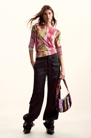 Tanak pleten pulover s uzorkom Christian Lacroix