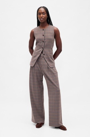 365 High Rise ženske hlače s naborima