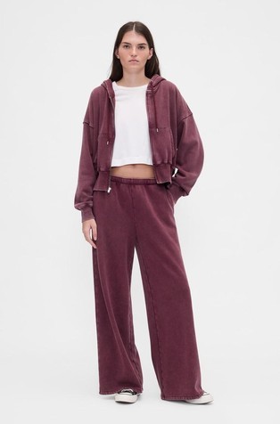 VintageSoft ženski donji dio trenirke sa širokim nogavicama