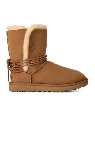 Bailey Tie gležnjače od brušene kože