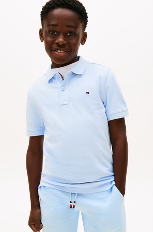 Essential reguar fit polo majica s izvezenom zastavicom