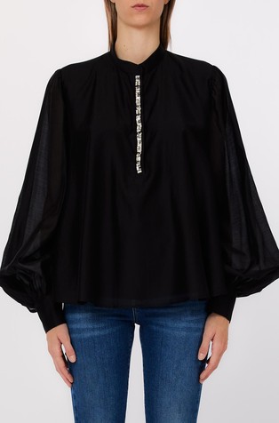 Bluza s ukrasnim kamenčićima