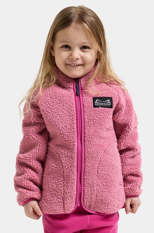 Gibbs unisex pulover od kovrčavog flisa s povišenim ovratnikom