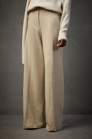 Eric palazzo hlače s pepita uzorkom