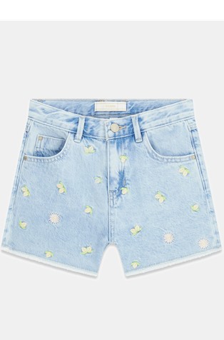 Denim kratke hlače s vezovima