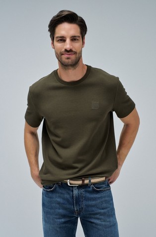 Teksturirana majica kratkih rukava