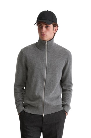 Kardigan od mješavine s organskim pamukom