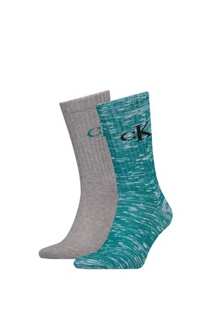 2 Pack Crew Socks