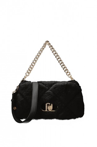 Srednje velika torbica od umjetnog krzna