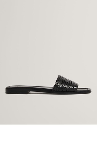 Kožne natikače s perforacijama