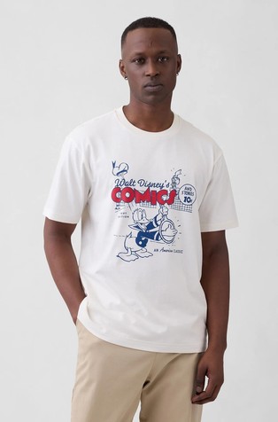 Gap × Disney muška relaxed fit majica s otiskom