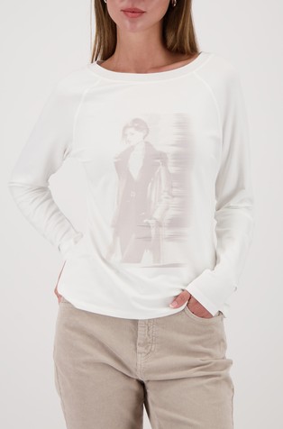 Majica dugih rukava s otiskom