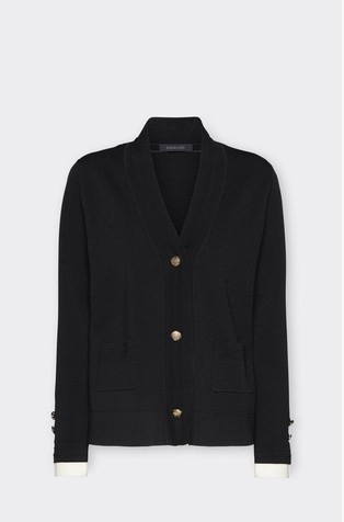 Kardigan s logo gumbima