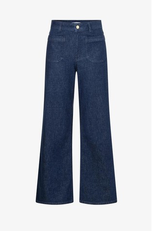 Široke jeans hlače