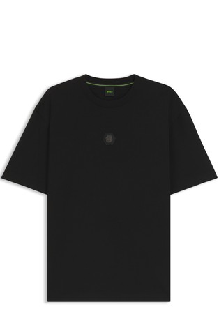 Cotton-jersey T-shirt with Double B monogram