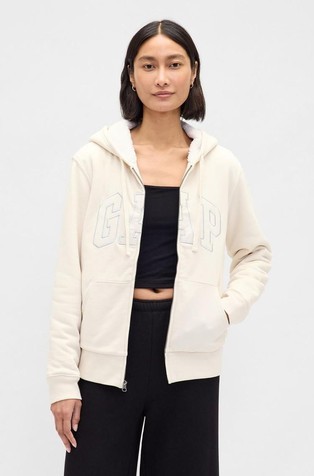 Gap logo ženski podstavljen hoodie