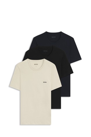 Three-pack of cotton underwear T-shirts