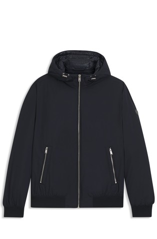 Vodoodbojna jakna punjena paperjem s kapuljačom