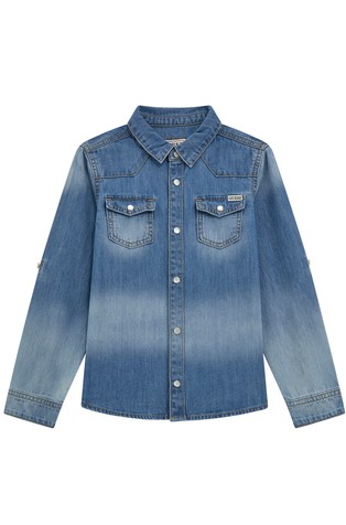 Pamučna denim košulja