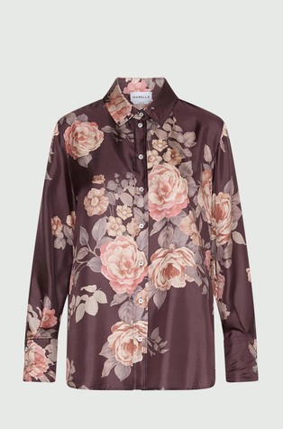 Svilena košulja s uzorkom