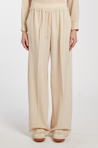 Monochrome hlače s podesivom vezicom