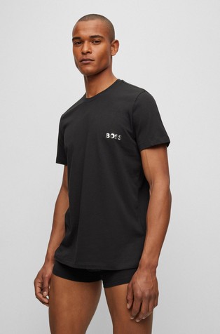 Komplet donjeg rublja od rastezljivog pamuka s logo detaljima