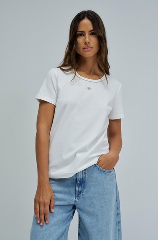 T-shirt with lurex