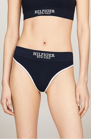 Hilfiger Monotype tangice s kontrastnim obrubima