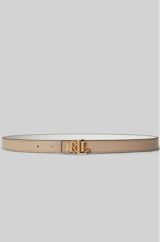 Uzak obostran logo kožni remen