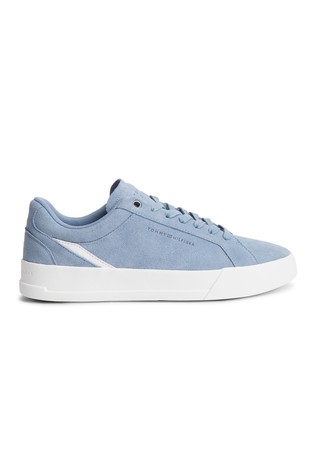 Suede Court Trainers