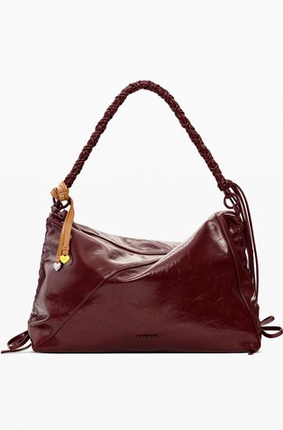 Large Faux Leather Bag