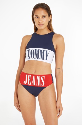 Archive logo donji dio kupaćeg kostima s visokim izrezom