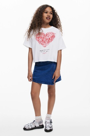 Denim kratke hlače s preklopom sprijeda