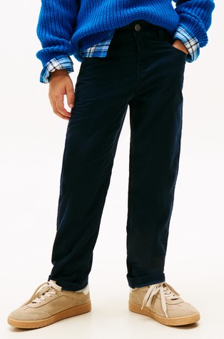 Skater fit baršunaste hlače