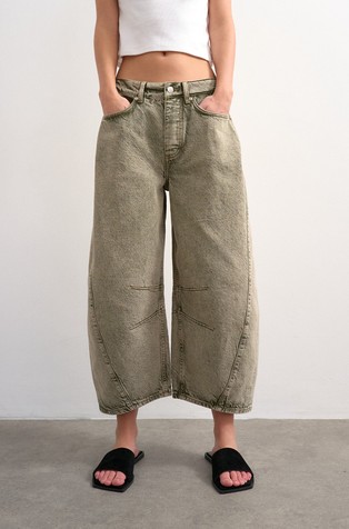 TSAPRIL barrel fit jeans hlače sa skraćenom dužinom