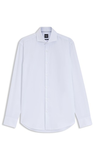 Regular-fit shirt in cotton