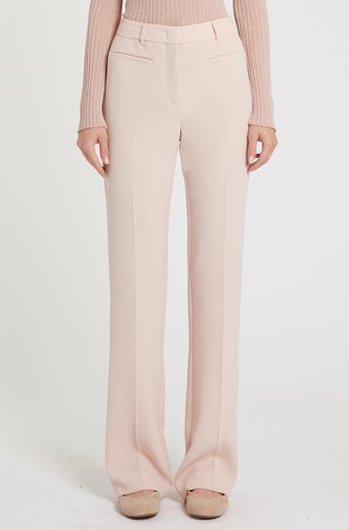 Hlače s blago zvonastim nogavicama