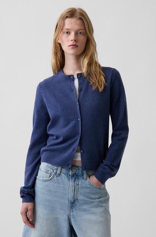 CashSoft cropped ženski kardigan
