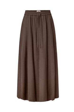 Flared skirt in modal-blend