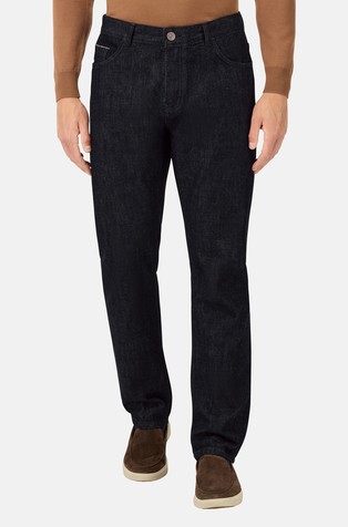 Straight fit pamučne jeans hlače