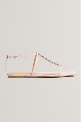 Niske sandale s ukrasnim kamenčićima