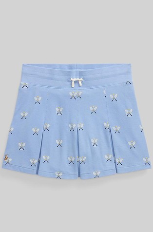 Suknja od elastičnog pamuka s unutarnjim kratkim hlačama