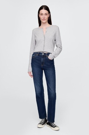 High Rise 90s Slim Straight Jeans
