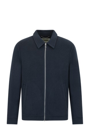 Košulja-jakna od mješavine vune